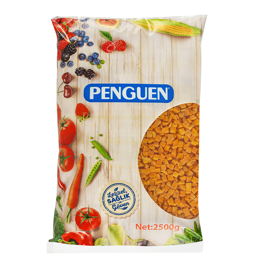Dondurulmuş Havuç (Küp)