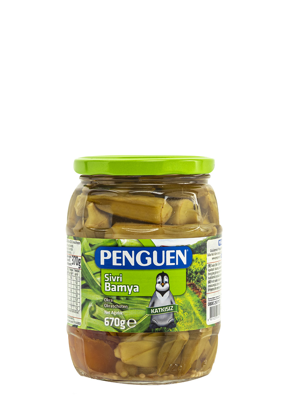 Pointed Okra Conserve